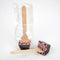 12 pcs Hot Chocolate Spoons Gourmet Dark Chocolate Favors with Crush Peppermint