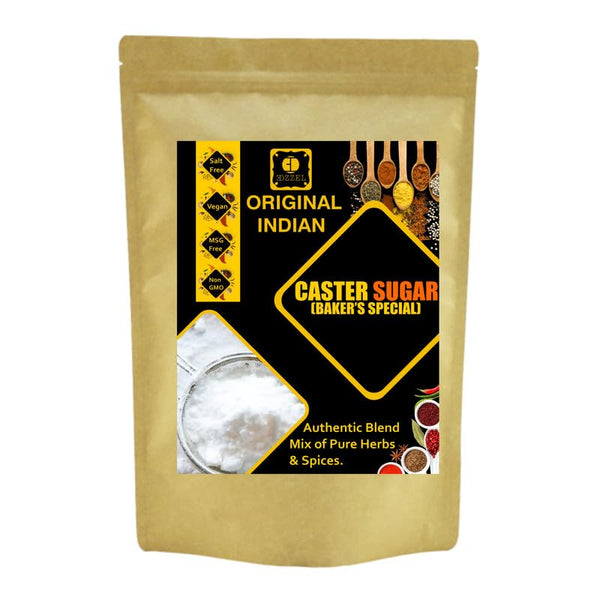 EDZZEL Unique Premium Indian Natural Caster Sugar (BakerS Special) -100 GRAM (Pack Of