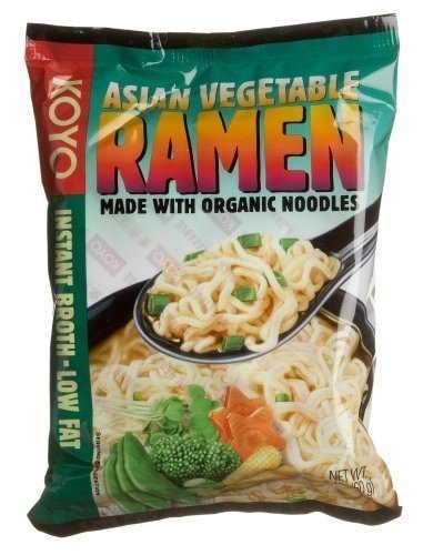 Koyo Asian Vegetable Ramen, 2.1-Ounce Packages (Pack of 12) ( Value Bulk