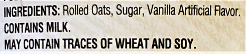 Quaker 3 Pack, 34.8 100% Instant Oatmeal, Instant Oats, Vanilla Flavor, Ounce Total, Whole Grains, Source of Fiber