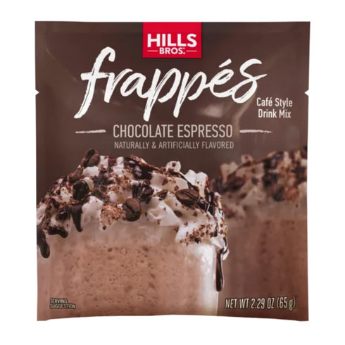 Hills Bros. Frapps Instant Drink Mix Indulgent Caf-Style Beverage Gluten-Free, Kosher-Certified Easy