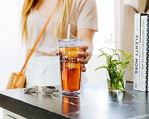 50 Art of Tea | Apricot Escape - Caffeine Free | Pyramid Tea Bag Sachets