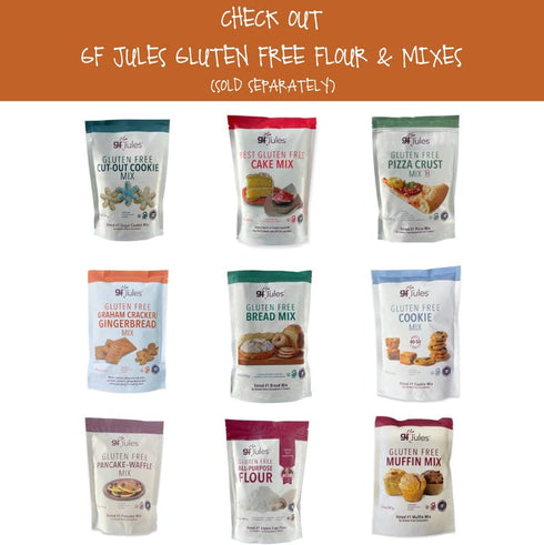 9 13 gfJules Certified Gluten Free Cornbread Baking Mix | No Grit, Non-GMO, Vegan | Certified Top Allergen-Free