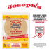3-Pack, 7g (6 Pack, 18 Joseph's Pita Bread Value Flax Oat Bran and Whole Wheat, Net Carbs per Serving, Fresh Baked per