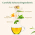 VAHDAM Citrus Ginger Herbal Tea Tisane (50 Cups, 3.53 oz) Gluten Free, Non GMO | Ginger, Lemongrass, Mint