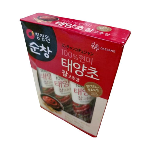 Generic 100% 60g 3 Packets Korean Hot Pepper Paste, Brown Rice, Traditional Fermented Sauce, x
