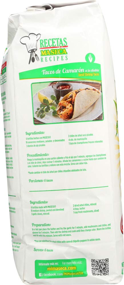 Pacific Rim Gourmet (Pack 2) Maseca Corn Flour for Masa