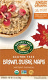 11.3 oz, (Pack 3) Nature's Path Organic Brown Sugar Maple Instant Oatmeal, Gluten Free, Non-GMO