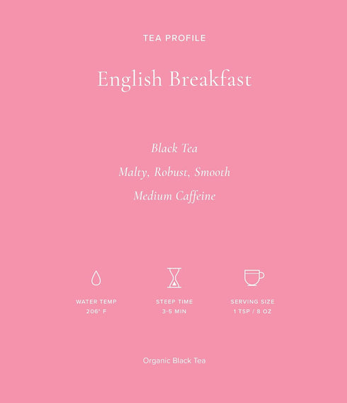 4oz) Art of Tea | Organic English Breakfast Tea (Refill