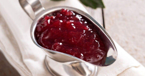 320g/11.3oz Lingonberry Sauce (Cowberry) for Meat, Grill and Barbecue Four Pepper Mix and Wild Berry by Kinto