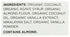 EMMY 6 OZ S Organic Vanilla Bean Coconut Cookies