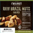 1 lb (16oz) Raw Broken Brazil Nuts, Premium Wild Harvested, High Selenium, Batch Tested Peanut & Gluten Free, Non-GMO
