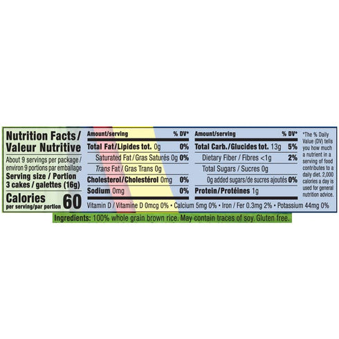 Only Kosher Candy (Pack 3) Ultra Thin Salt Free Rice Cakes Squares