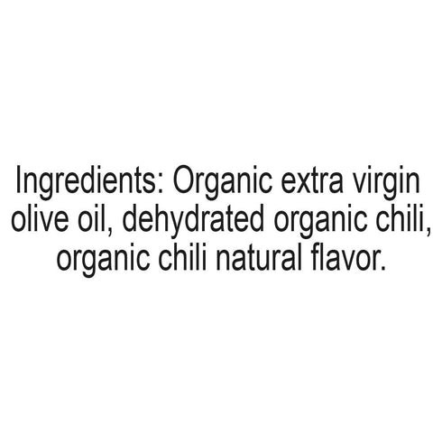 8.5 Oz (Pack 2) Mantova Organic Chili Flavored Extra Virgin Olive Oil, Fl