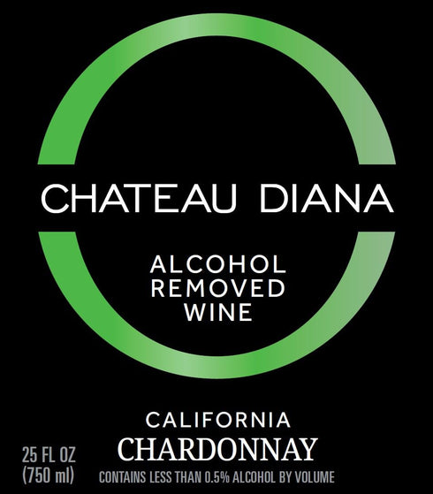 Chateau Diana Non-Alcoholic California Chardonnay - Enjoy the Flavor Without the Buzz