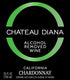 (3x 750 ml.) Chateau Diana Zero Alcohol California Chardonnay