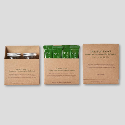 TAEGEUK SAGYE Authentic Perilla Leaf Blend - Korean Herb Seasoning