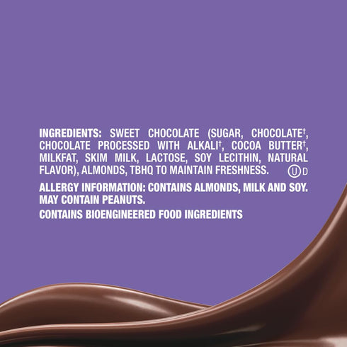12.67 oz DOVE PROMISES Individually Wrapped Almond & Dark Chocolate Candy Assortment, Bag