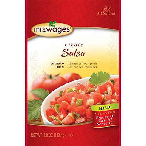 Mrs. Wages Mild Salsa Mix - 4oz (3 Pack)