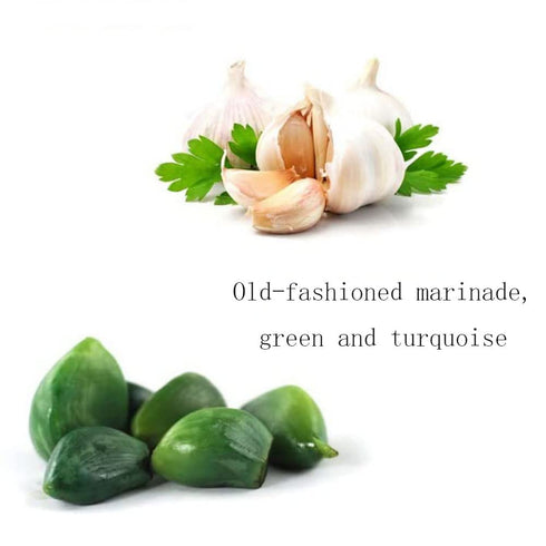 fhtdpmbmsfss Special260g/bag,2can Laba Garlic, Jade Garlic, Fresh Green Garlic Pickled Vegetable, Pickled with Vinegar