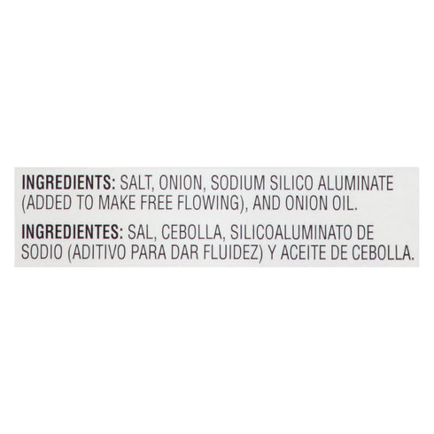 McCormick Culinary Onion Salt, 36 oz - Ideal Salt Substitute for Vegetables & Meats