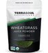 Terrasoul Superfoods Organic Wheat Grass Juice Powder, 5 Oz, Nutrient Concentrated Juice, Smoothies, Detox Drinks