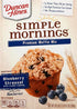 20.5 oz. Duncan Hines Simple Mornings Blueberry Streusel Flavored Muffin Mix