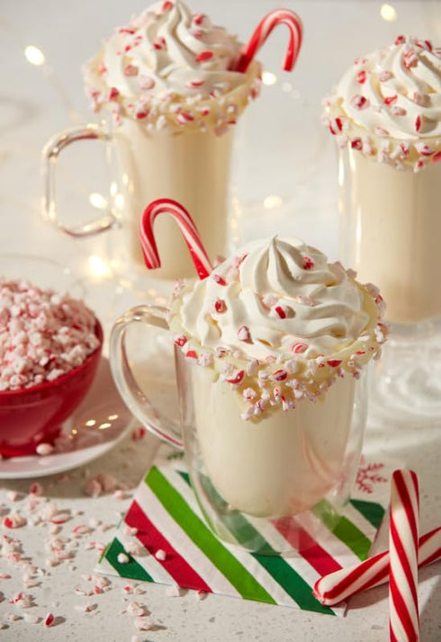 Brach's Peppermint Crushed Candy Canes, Holiday Baking Decorations, 10 Oz Bag, Perfect for Christmas Cookies