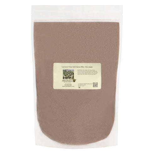 OliveNation Lactose Free Soft Serve Mix, Chocolate - Lactose Free Chocolate Powdered