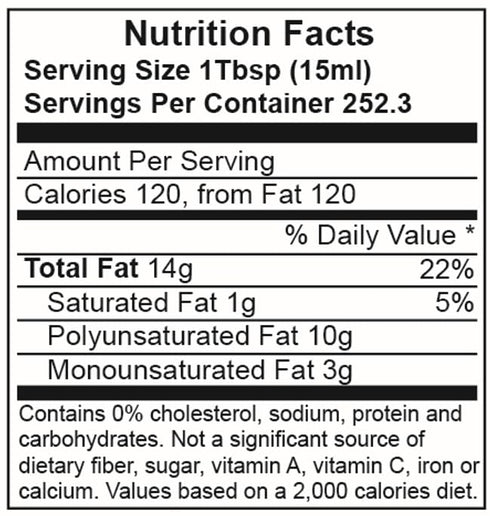 1 Baja Precious - Grapeseed Oil, Gallon
