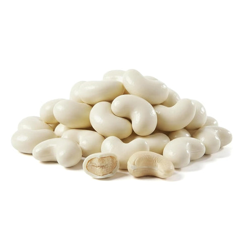 8 NY Spice Shop White Chocolate Covered Cashews - Ounce Candy Coated Cashew - Trail Mix White Chocolate Sweet Nut