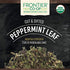 Frontier Co-op Organic Cut and Sifted Peppermint Leaf, 2.05oz