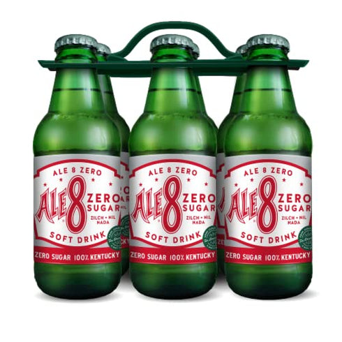8 7 Pack 6, 100% Ale One, Diet, Zero Sugar Mini Bottles, Ounces, of Kentucky Soft Drink