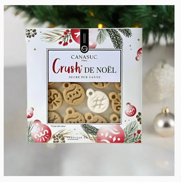 Metr Canasuc "Crush de Noel" (Christmas Crush) Christmas Sugars, Assorted Ornament Molded Natural