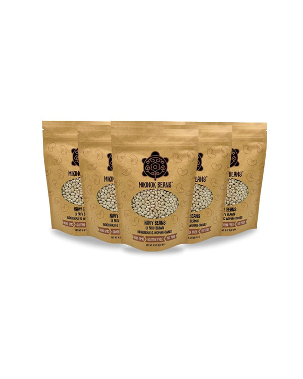 Mikinok Beans Mikinok Dry Navy Beans 6PK