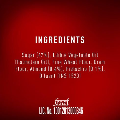 17.6 oz (500 Bikaji Soan Papdi Manbhawan g), Traditional Indian Flaky Sweet with Almonds and Pistachios, Light Melt