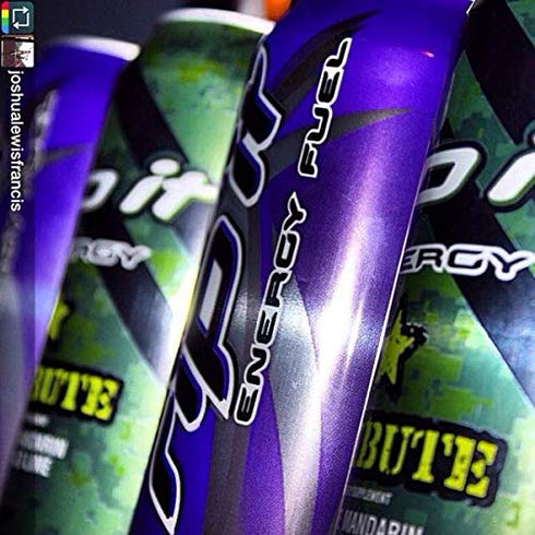 Shred It Energy 12 Rip It Energy Drinks Tribute Editions (G Force, Cans)