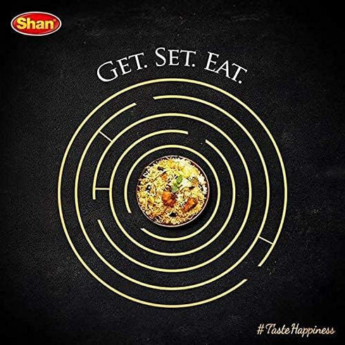 Shan Karachi Beef Biryani Recipe and Seasoning Mix 2.11 oz (60g) - Spice Powder for Hot Beef Pilaf