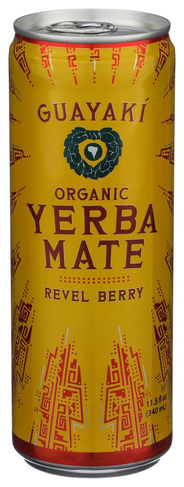 Yerba Madre 4pk, 11.5 Organic Revel Berry Yerba Mate FZ