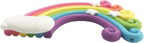 Rainbow Cake Topper Cupcake Pick - Wedding Birthday Party Favor Dessert Rainbow Design Cake Pick