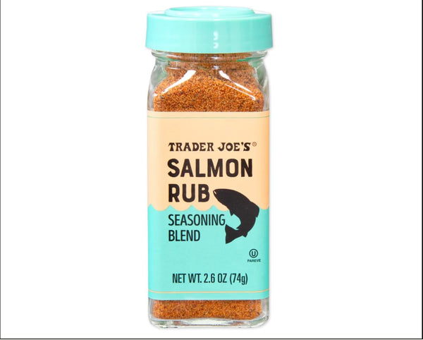 Trader Joe's Fair Trade Trader Joes Salmon Rub, Seasoning Blend, 1 Pack