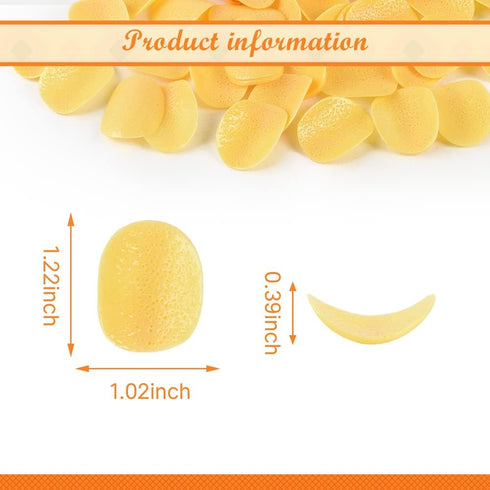 50Pcs Artificial Potato Chips, Fake Potato Chips Snack Realistic Fast Food Models for Food Model Home Kitchen Decor