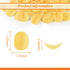 50Pcs Artificial Potato Chips, Fake Potato Chips Snack Realistic Fast Food Models for Food Model Home Kitchen Decor