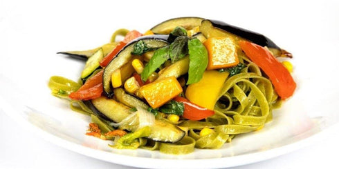 (Pack 4) 8.8 250 Fettuccine With Spinach of - Italian Fettuccine Pasta Agli Spinaci From the region of Di Campofilone