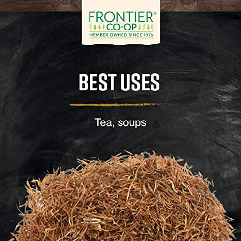 1lb Frontier Co-op Cornsilk, Bulk Bag | Cut and Sifted Dried Corn Silk Husk Herb | Pure and Natural | Ideal