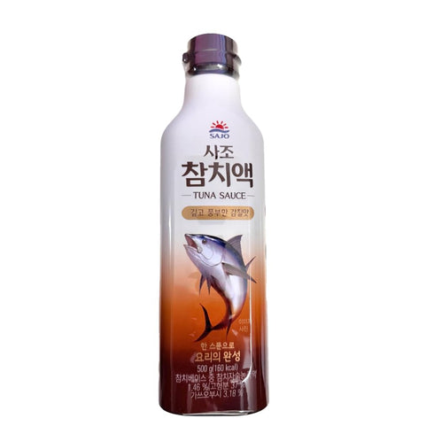 Korean Tuna Katsuo Sauce Korean Style Fish Sauce 1 Pack 500ml
