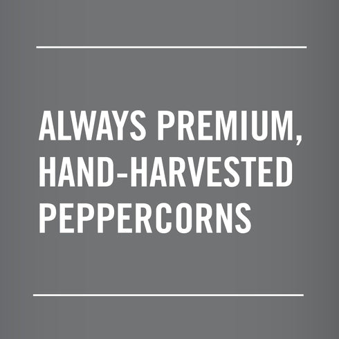 17.5 oz McCormick Whole Black Pepper, Made with Whole Peppercorns