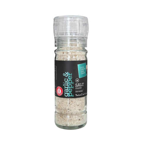 Gourmet Salt Collection From The Dead Sea 3.87oz (Garlic Salt With Pepper)
