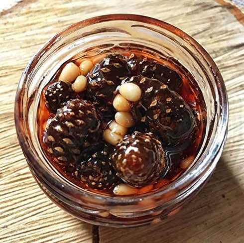 Generic 420g/14.8oz Pine Cone Jam with Cedar Nuts Kernel and Baby Pine Cones Imported Siberian Delicacy