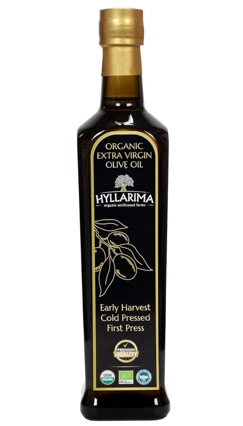 Hyllarima Organic Extra Virgin Olive Oil 24.5 fl oz (750ml) | Early-Harvest